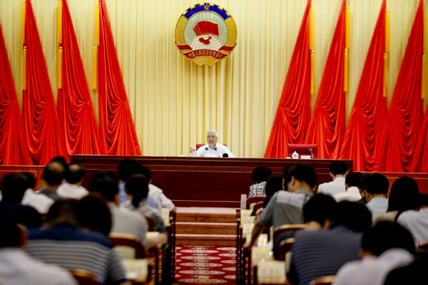 把主题教育成果体现在干事成效中  天津市政协主席盛茂林作“不忘初心、牢记使命”主题教育专题党课