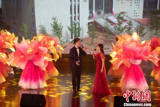 图为演出现场。　汪孟夏 摄