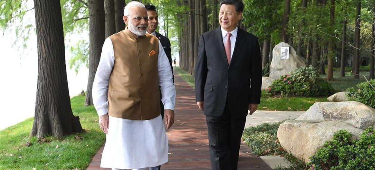资料：习近平同印度总理莫迪在武汉举行非正式会晤