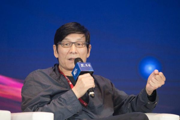 金融专业人士朱云来发表观点。新华网 郭小天 摄