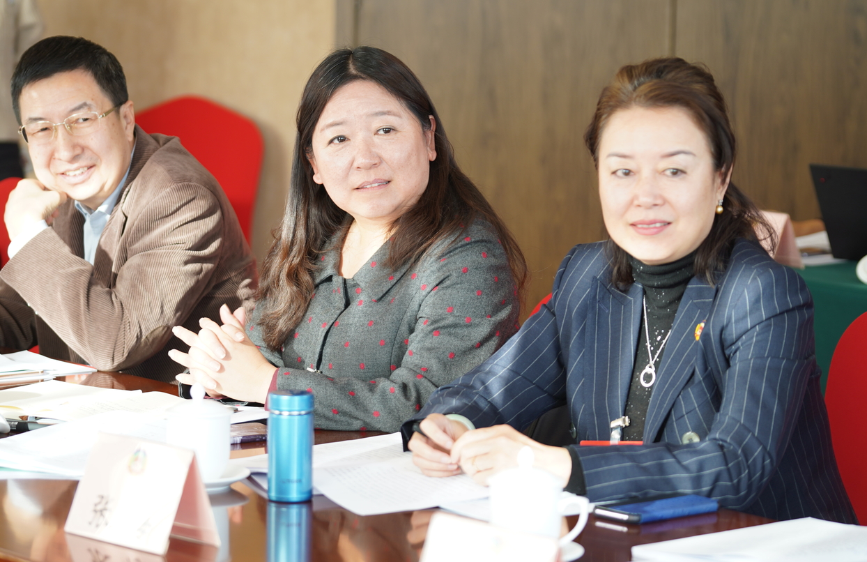 北京市海淀区政协十届四次会议分组讨论现场