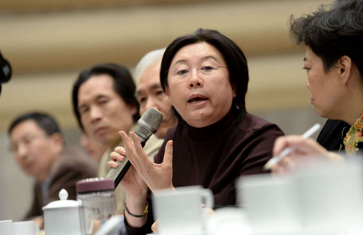 张熠君委员在专题协商议政会暨委员联组讨论现场发言