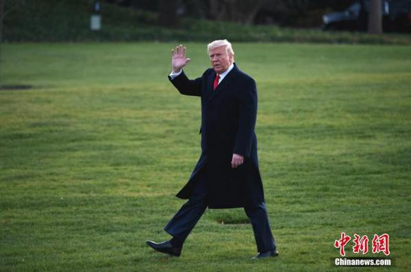 资料图:美国总统特朗普。<a target='_blank' href='http://www.chinanews.com/'>中新社</a>记者 陈孟统 摄 点击进入下一页