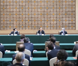 赵乐际与民盟、致公党、侨联界别政协委员共商国是