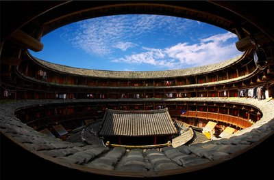 福建文化遗产地的蔚蓝身影