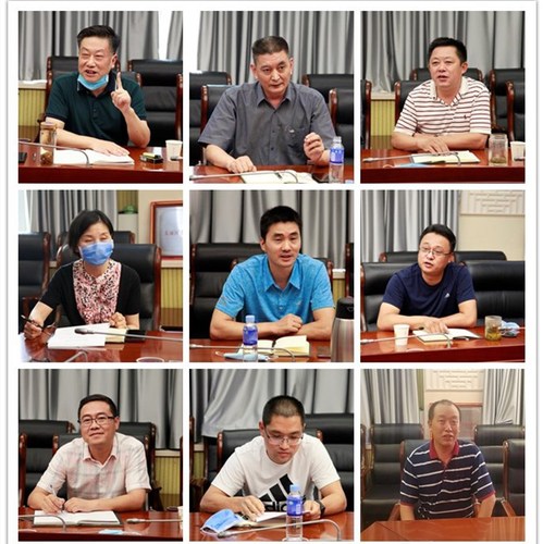 区政协机关退役军人在座谈会上交流发言