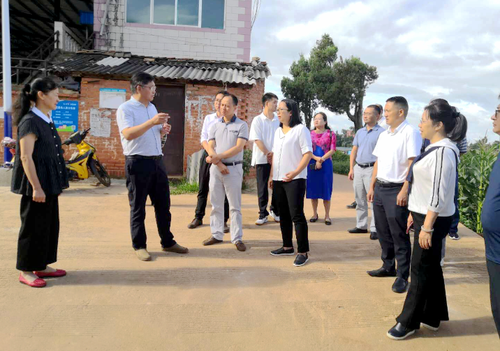 近日，云南省红河州政协副主席孔令清率州政协调研组一行到弥勒市，就少数民族特色村镇和特色小镇建设开展专题调研。调研组一行先后到西一镇大云村委会大云村小组、太平湖森林小镇实地考察调研，详细了解项目建设、运营及发展过程中存在的困难和问题，并建言献策。齐麟摄