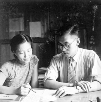 孙明经与夫人吕锦瑷
