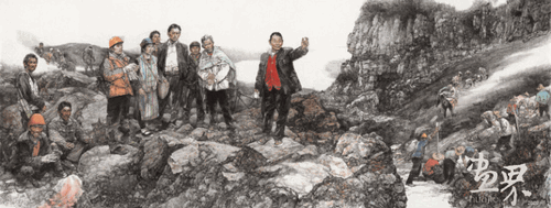 人民的好县长高德荣-300×800cm-王-珂