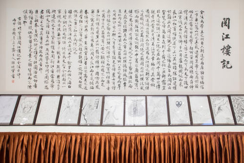 丁捷作品现场展示