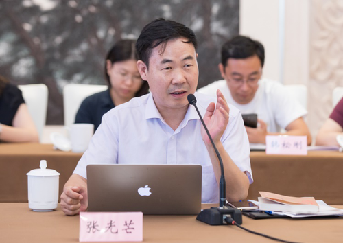 南京大学教授张光芒 现场发言