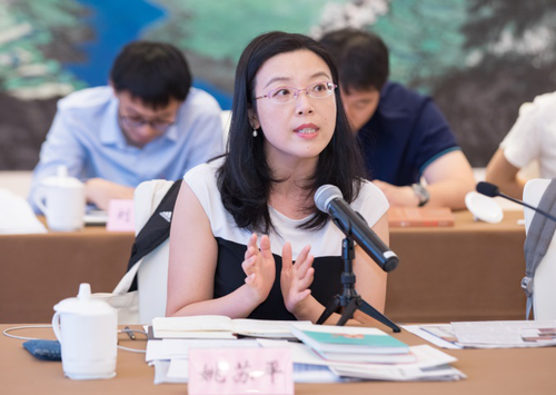 江苏第二师范学院教授姚苏平 现场发言