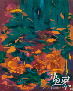 延伸的秘语-No22-3（布面丙烯）150×120cm-2020年-陈思源