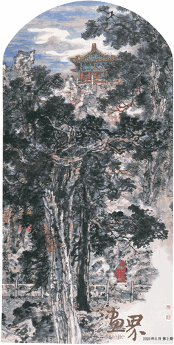 惊-蛰-239×119cm--买鸿钧