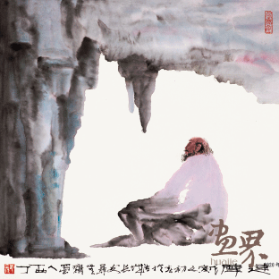 达-摩-69×69cm--西-丁