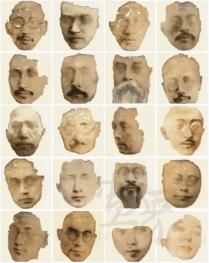似水年梦，斑驳无数成残-180×148cm-2014年-应金飞