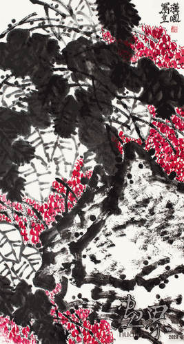 秋色殷殷-96×176cm-汉-风