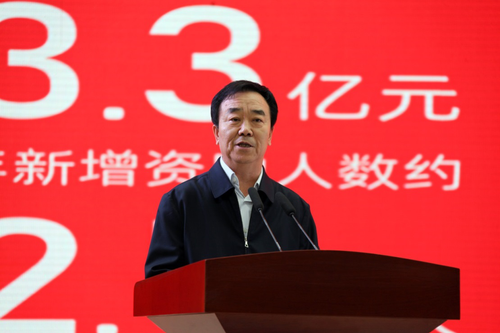 宁夏回族自治区党委常委、统战部部长白尚成发表总结讲话