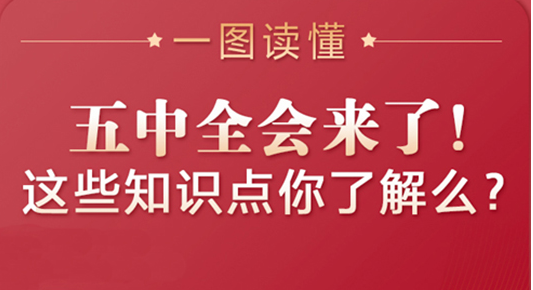 五中全会来了！这些知识点你了解么？