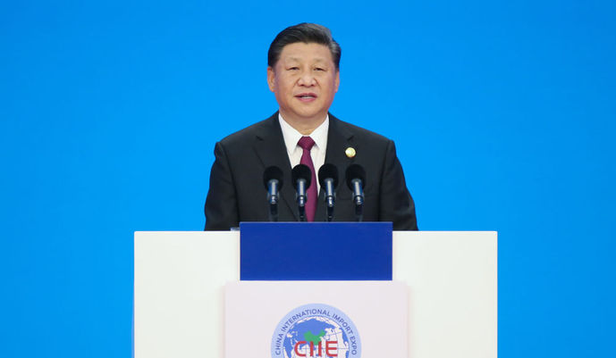 习主席在前两届进博会上宣布的开放举措，这样一一落实