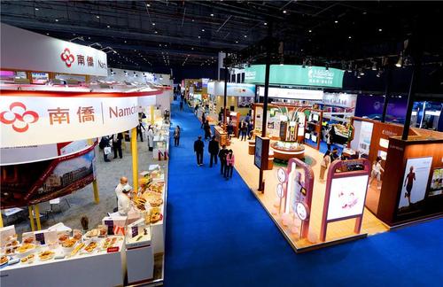 第三届中国国际进口博览会食品及农业展区。人民政协报·人民政协网记者 田福良 摄
