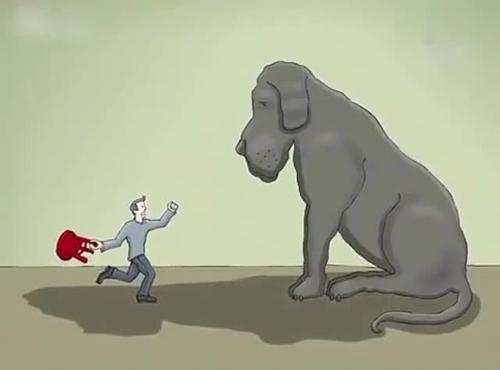 科普：为什么说抑郁症像只黑狗？