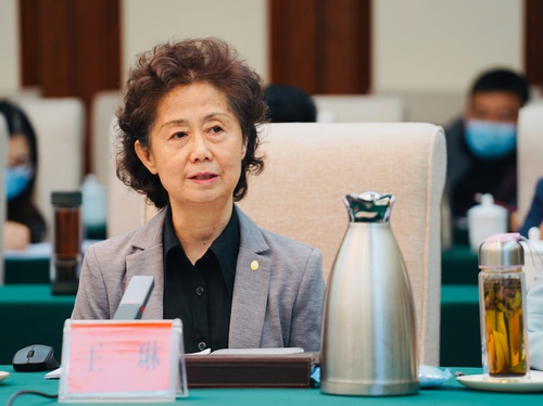 7九三学社北京市委会原副主委、我国首份罕见病研究报告执笔人王琳发言