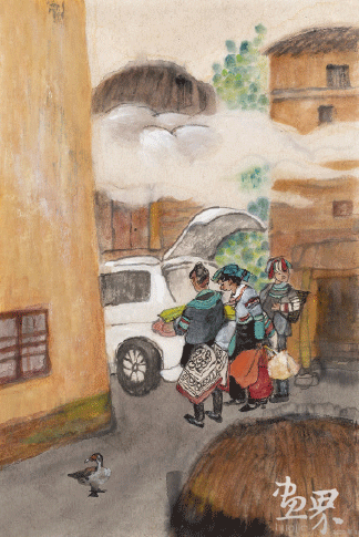诺玛阿美40×60cm-陈东山