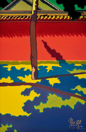 五台的时间-7号（布面油画）40×60cm--李卓霖