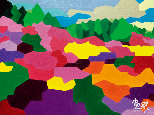 晴-日（布面油画）50×60cm--李卓霖