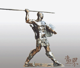 走向奥林匹克（铸铜）175×110×150cm-1997年-石向东