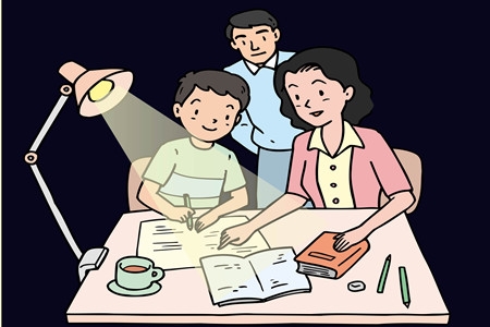 假期里，家长是孩子的首席教师