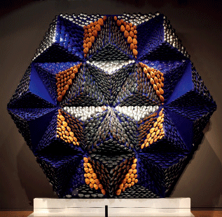 天象四神-玄武（陶瓷、金属）400×60×350cm-2017年-郅敏