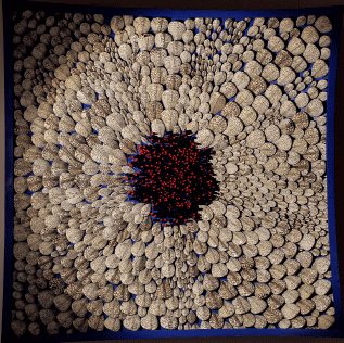 地-象（陶瓷、金属）240×240×70cm-2014-2017年-郅-敏3