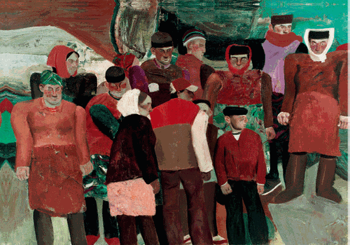 春之声（油画）210×300cm-2020年-赵培智