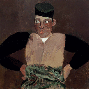 胖女人（油画）80×80cm-2020年-赵培智