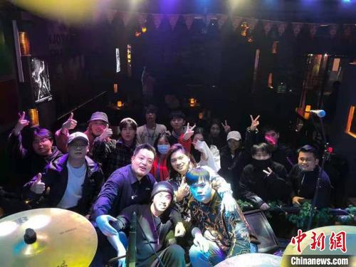 今年1月，行者乐队在泉州进行巡演。受访者供图