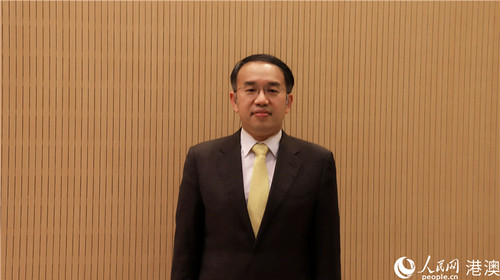香港特区政府财经事务及库务局局长许正宇。沈婧婕 摄