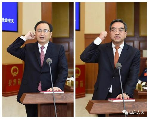 （左为傅明先  右为曾赞荣）