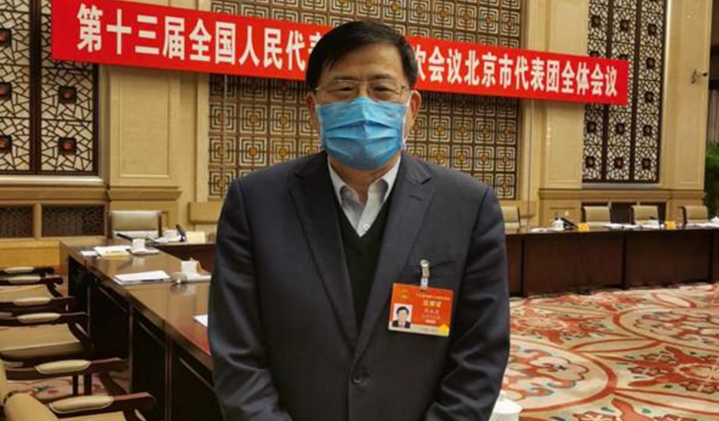 △全国人大代表、国家图书馆理事会理事长韩永进1