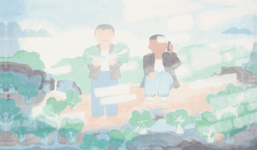 清-凉45×70cm-2018年-田黎明