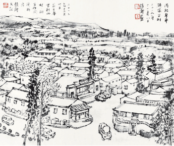 顾家台写生之五2019年-赵-卫