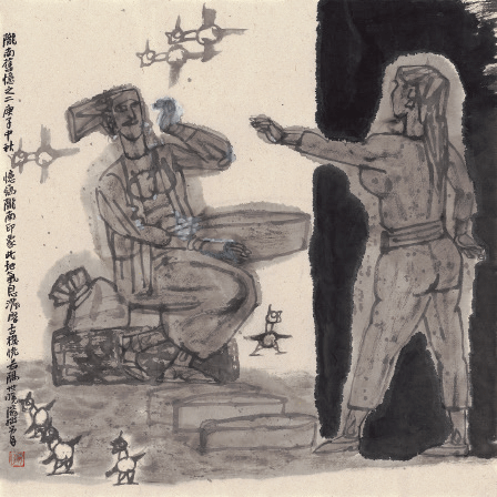 陇南旧忆之二-68×68cm-2020年-杨晓阳