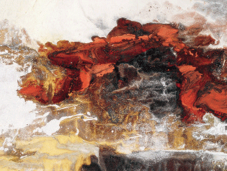红色记忆之二（现代中国画）-136×544cm-2016年-王林旭