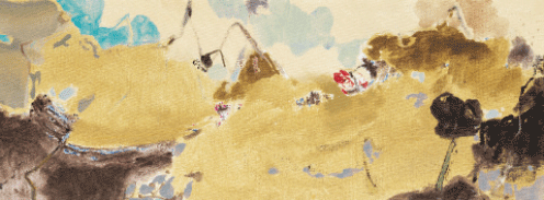 荷塘秋色160×6cm-2015年-徐-里