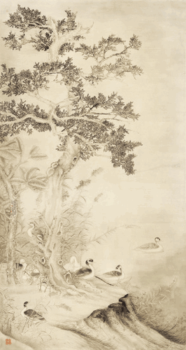 碧空无际-361×192.5cm-2014年-刘万鸣