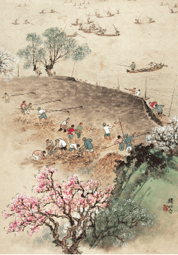 积-肥-51×35.8cm-20世纪50年代-钱松喦