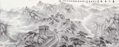 万代长春-140×352cm-2019年-刘-广