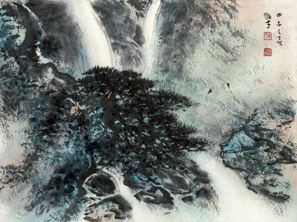 黎雄才《春之声》35cm×45cm