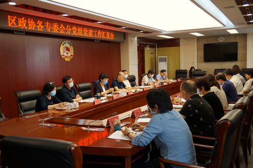 东城区政协召开专委会分党组党建工作汇报会